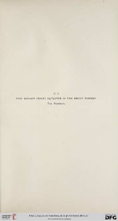 C. I. Fine Manner Prints repeated in the Broad Manner. The Prophets