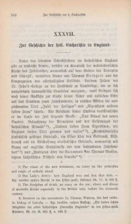 582-592 Zur Geschichte der heiligen Eucharistie in England