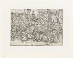 Drittes Turnier: Massenturnier mit Lanzen