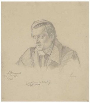 Bildnis Zimmermann, Adolf Gottlob, Maler (1799-1859)