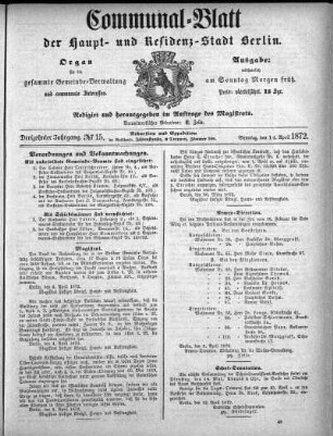 1872,15: No. 15, 14. April 1872