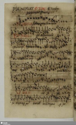 Praetorius, Hieronymus: Magnificat in 5.Ton (lydisch)