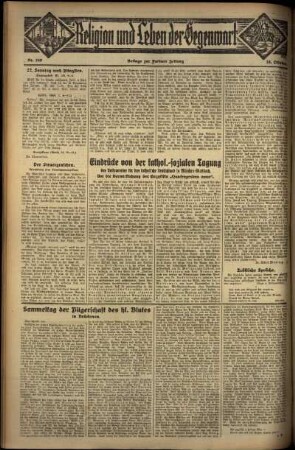 Zweite Ausgabe vom Sonntag, den 16. Oktober 1932.
