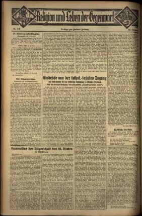 Zweite Ausgabe vom Sonntag, den 16. Oktober 1932.