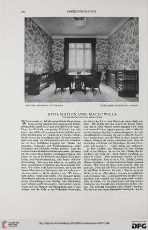 38: Zivilisation und Machtwille : von der Einstellung des Abendlandes