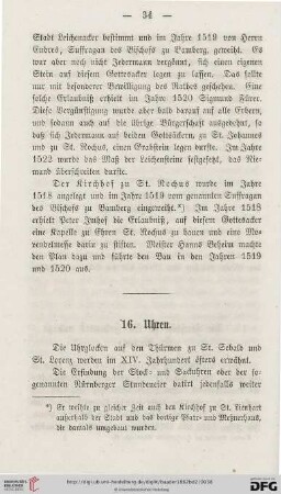 16. Uhren