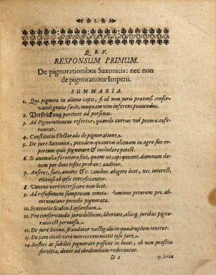 Illustres aliquot iuris decisiones in foro utilissimae