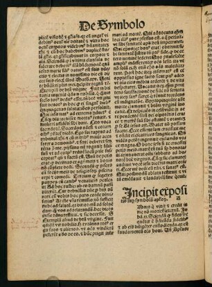 Z3v-Aa6v, De symbolo apostolorum XXII