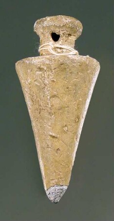 Lot aus Blei ("Perpendikel")