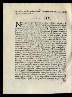 Cap. IIX.