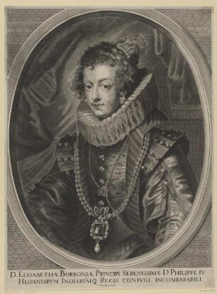 Bildnis der Elisabethae Borboniae
