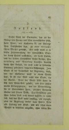 3. Rußland 1725-1763