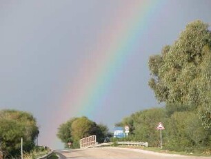 Regenbogen bei Selinunt