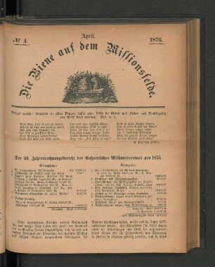 No 4. April. 1876