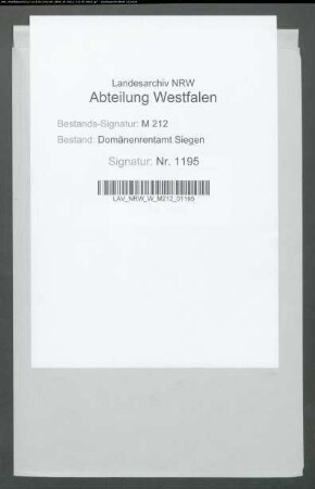 Verpachtung der Langenauer Mahlmühle