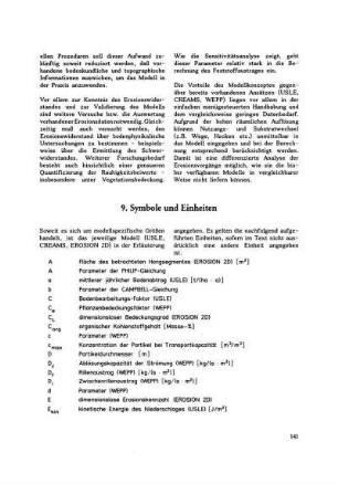 9. Symbole und Einheiten