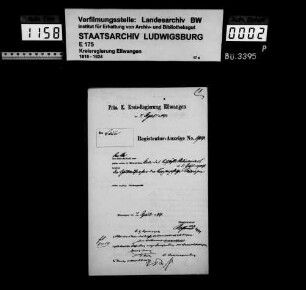 Schuldenwesen der Pfarrgemeinde Simmringen