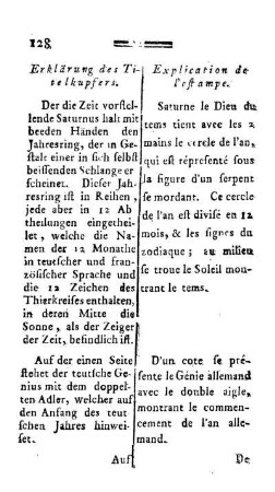 Erklärung des Titelkupfers.