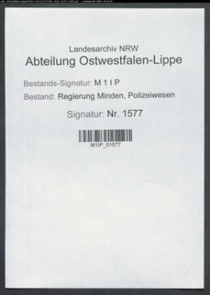 Einziehung des Vermögens der Sieker-Baugesellschaft, Bielefeld-Sieker