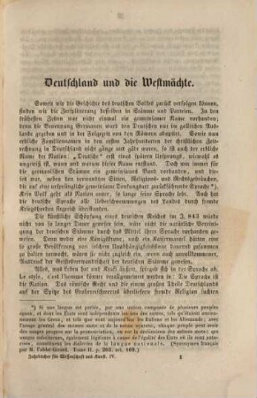 Jahrbücher für Wissenschaft und Kunst. 4. 1855