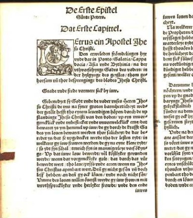 De Erste Epistel Sünte Peters.