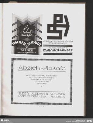 Werbefachmann Paul Schlesinger