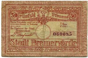 Gutschein - 50 Pfennig