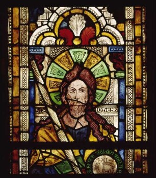 Fenster o I (unteres Ostfenster) — Linke Bahn — Johannes der Täufer