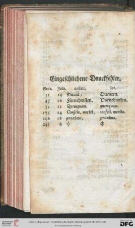 Eingeschlichene Druckfehler