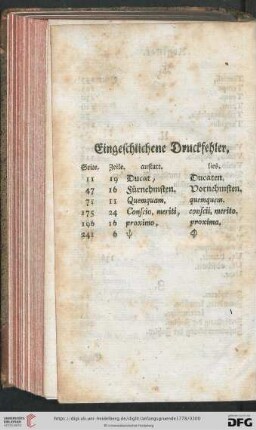 Eingeschlichene Druckfehler