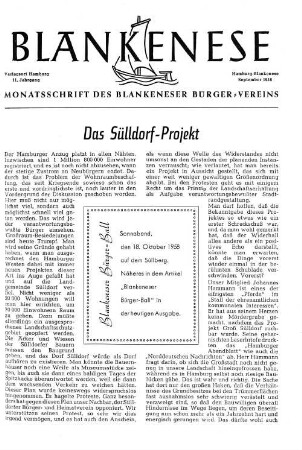 Das Sülldorf-Projekt