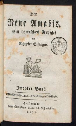 Bd. 2: Der Neue Amadis