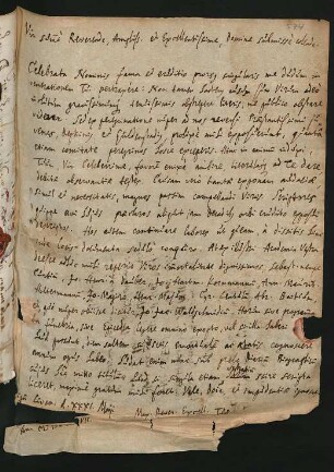 4 lat. Briefe, Riga 1687–1693