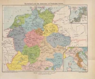 Deutschland unter den sächsischen und fränkischen Kaisern, Gebiet des Deutschen Ordens um 1400