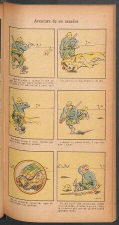 Aventura de un cazador - [Cómic]