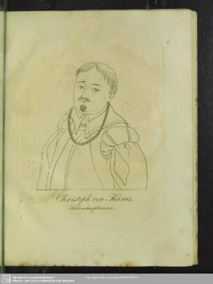 Christoph von Karas, Schlosshauptmann