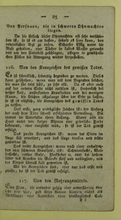 117. Von den Nahrungsmitteln