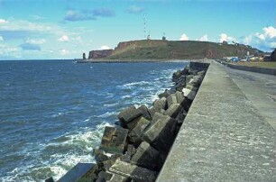 Westmauer Helgoland 1990