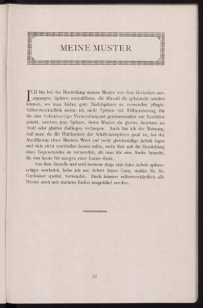 Meine Muster