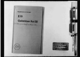 Zentral- und Kreisbehörden: Instruktion