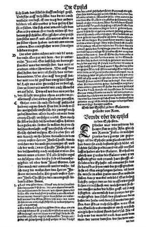 Vorrede vber die epistel zu den Ephesern.