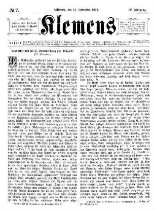 Jahrgang IV Nr. 7