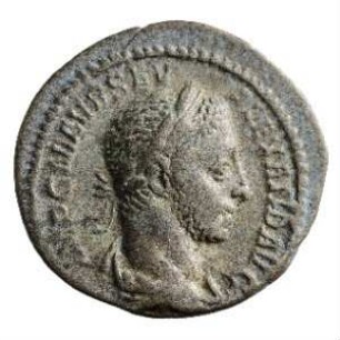 Münze, Denar, 227 n. Chr.