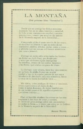La Montaña