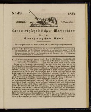 No 49. 6. December. 1833
