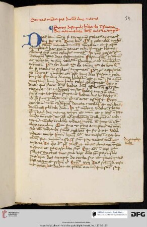 Conradus de Brundelsheim dictus Soccus, Sermo de nativitate BMV