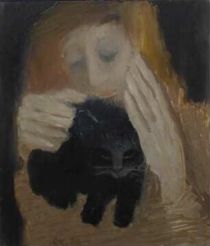 K. mit Katze