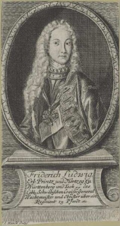 Bildnis des Friedrich Ludwig, Erbprinz von Württemberg