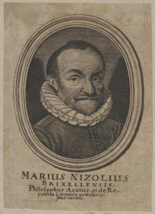 Bildnis des Marius Nizolius