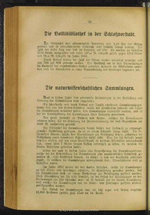 Die Volksbibliothek in der Schloßvorstadt